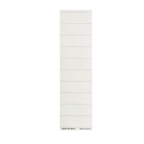 Leitz Ultimate Suspension File Card Tab Inserts White (Pack 100) 17510001