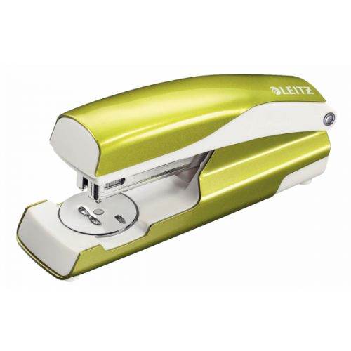 Leitz 5502 Metal Stapler (Metallic Green) 30 Sheets of 80gsm