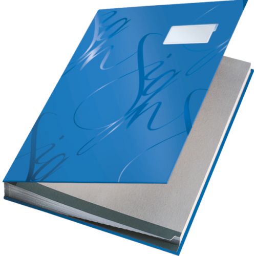 Leitz Signature Book 20 Compartment Blue 57000035