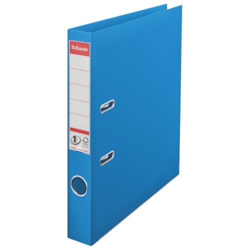 Esselte Lever Arch File - Blue A4 Polyfoam Binder With 82mm Spine