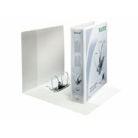 Leitz Presentation Lever Arch File 180 Degree Opening 80mm Spine A4 White Ref 42250001 [Box 10]