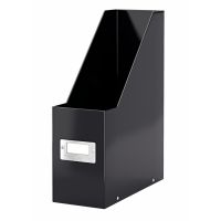 Leitz Click and Store Magazine File Black (Back and front label holder for easy indexing) 60470095