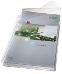 Leitz Expanding Pocket with Flap A4 Clear (Pack of 5) 47573003