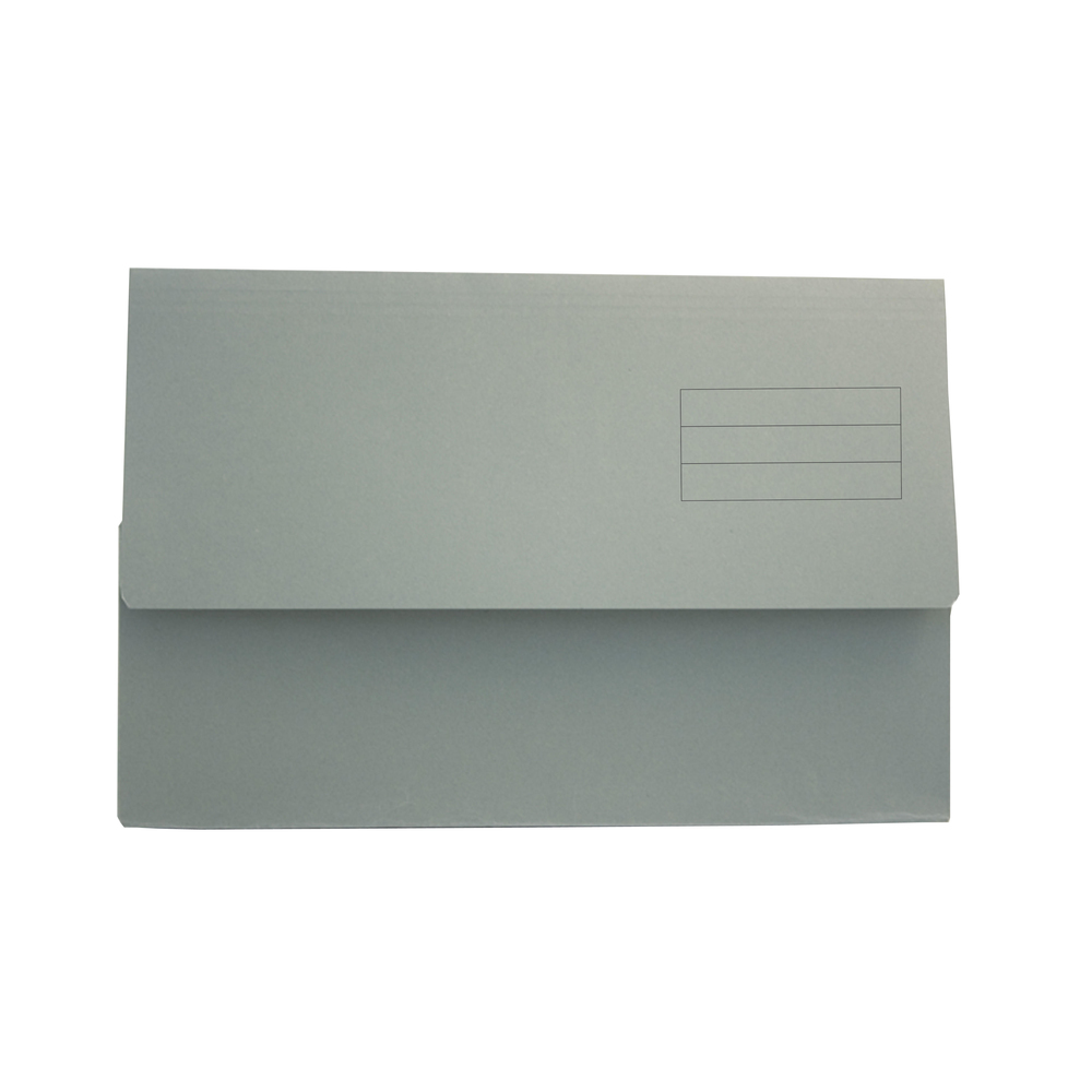 Document Wallets A4 250gsm Green Bx50