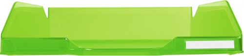 Exacompta Iderama A4+ Letter Tray Lime (W255 x D346 x H65mm) 11397D