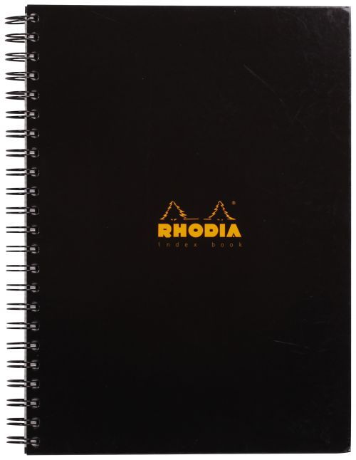 Rhodia Business Book A4 Wirebound A-Z Index 160 Page PK3