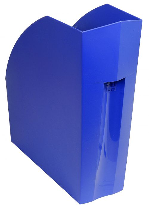 Exacompta Forever Magazine File Recycled Cobalt Blue - 180101D