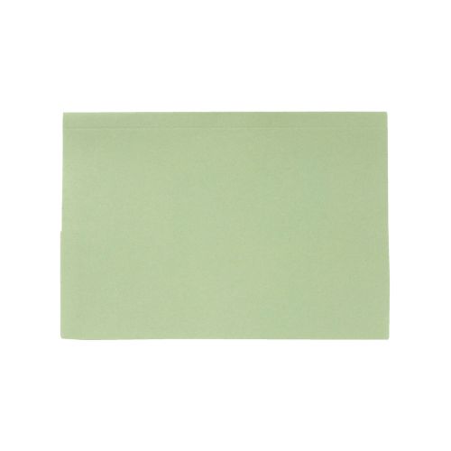 Guildhall Double Pocket Legal Wallet Manilla Foolscap 315gsm Green (Pack 25) - 214-GRNZ