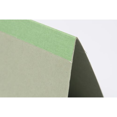 Guildhall Double Pocket Legal Wallet Manilla Foolscap 315gsm Green (Pack 25) - 218-GRNZ  67001EX