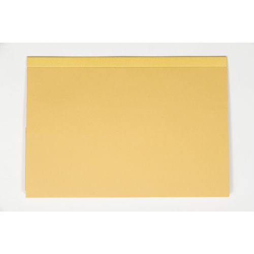 67008EX - Guildhall Double Pocket Legal Wallet Manilla Foolscap 315gsm Yellow (Pack 25) - 218-YLWZ