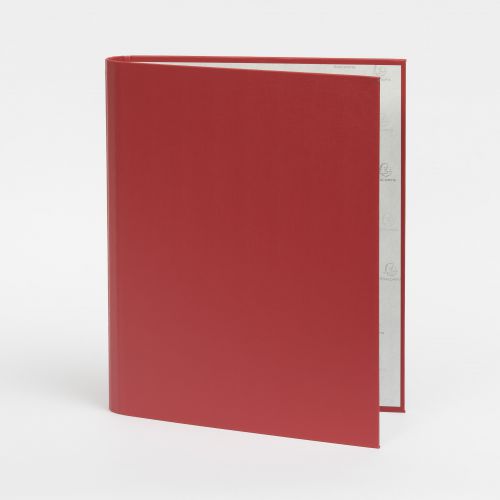 Guildhall Ring Binder Paper on Board 2 O-Ring 30mm Rings Red (Pack 10) - 222/0002Z