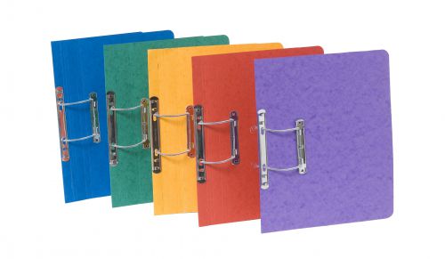 Exacompta Europa Spiral Files Foolscap Assorted (Pack of 25) 3000