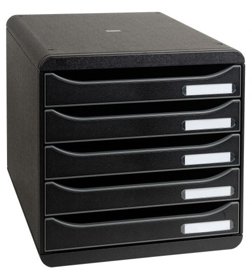 Exacompta MultiForm Big Box Plus Black 309714D Drawer Sets DS9950