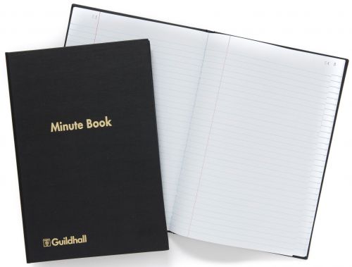 Exacompta Guildhall Minute Book Indexed 160 Pages 1554 GH32M Buy online at Office 5Star or contact us Tel 01594 810081 for assistance