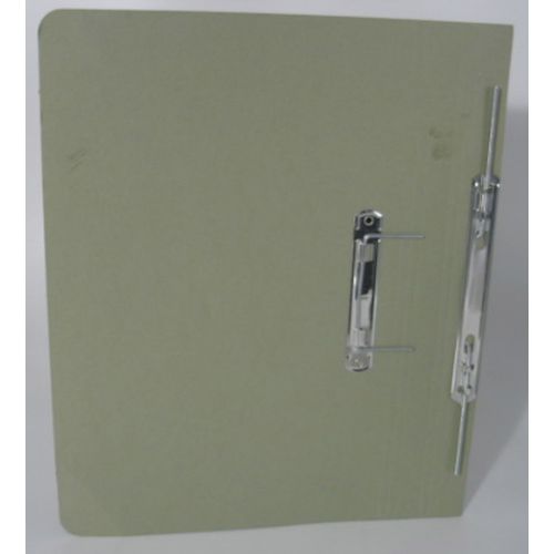 20700EX - Guildhall Spring Transfer File Manilla Foolscap 285gsm Green (Pack 25) - 346-GRNZ