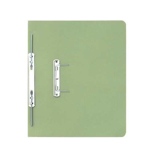Exacompta Guildhall Transfer Spiral File 315gsm Foolscap Green (Pack of 50) 348-GRN
