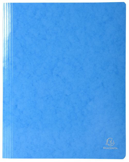 Iderama A4 Flat Bar File - Light Blue PK25