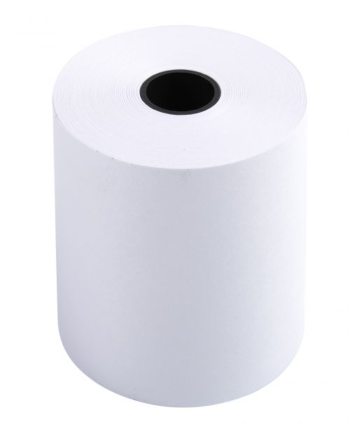 Exacompta Calculator Roll 1 Ply 60gsm 57x50x12mm 20m White (Pack 10) - 40346E Tally Rolls & Receipts 69280EX