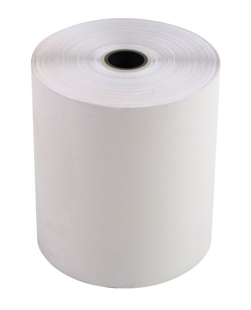Exacompta Cash Register Roll 2 Ply 57gsm 76x70x12mm 25m White (Pack 10) - 40358E 69301EX Buy online at Office 5Star or contact us Tel 01594 810081 for assistance