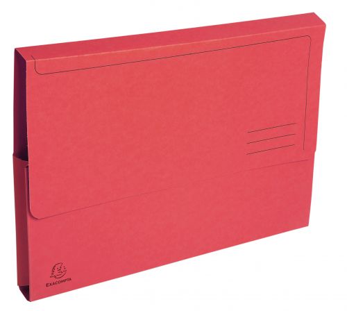 Forever Document Wallet A4 290gsm Red PK50