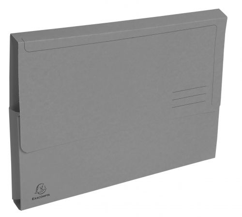 Forever Document Wallet A4 290gsm Grey PK50