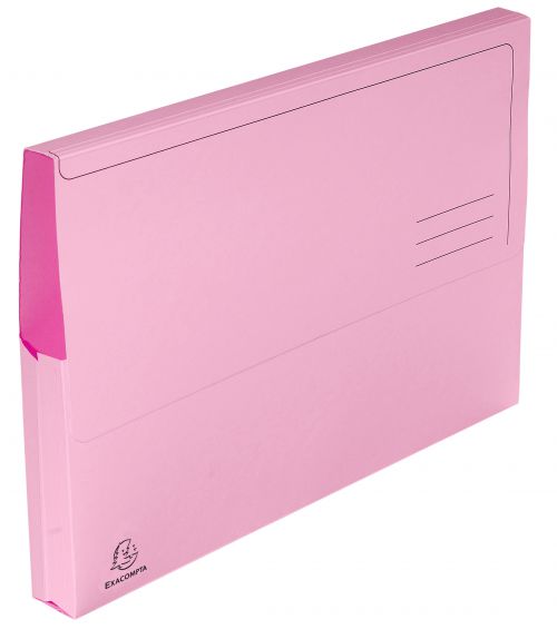 Exacompta Super Documents Wallet A4 Pastel Assorted (Pack of 10) 47970E - GH47970
