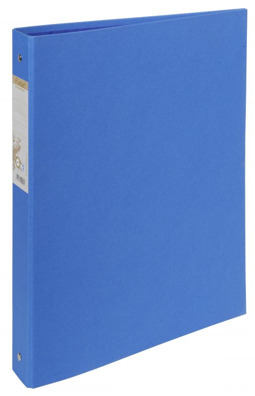 Forever 100% Recycled Ringbinder 4R 30mm Blue BX10