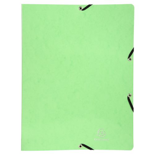 Iderama 2-Ring Binder with Elastic 32x25cm 15mm Lime PK20