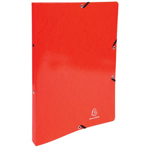 Iderama 2-Ring Binder w/Elastic 32x25cm 15mm Spine Red PK20
