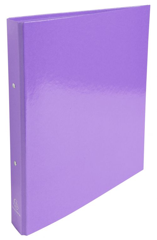 2 Rings Assorted Colours Pack of 10 Exacompta Iderama Ring Binder 40 mm Spine A4 