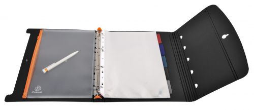 Exacompta Exactive Exashow Presentation Folder A4 Polypropylene Black - 56034E Easel Binders 29434EX
