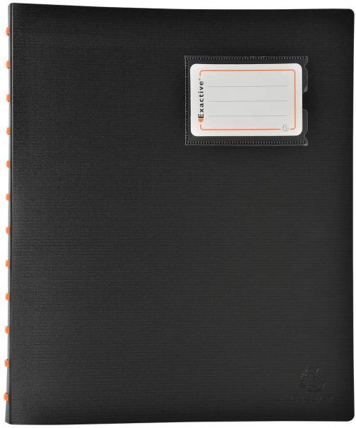 Exactive Display Book A4 30 Pockets Black