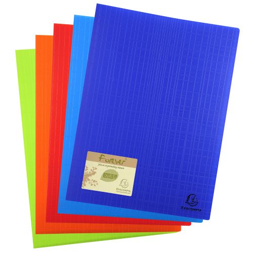 Exacompta Forever Display Book 50 Pocket Assorted (Pack of 8) 885570E
