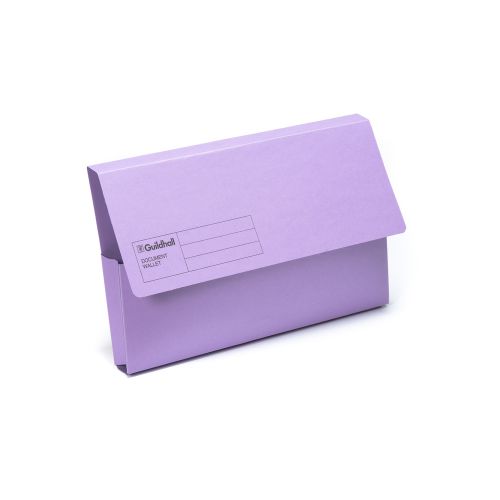 65944EX | Strong wallets for everyday use in the office, classroom or home. Manilla 285gsm. Ideal for filing or protecting papers on the move. Printed box on flap for easy identification of contents. Pre-creased for easy expansion.