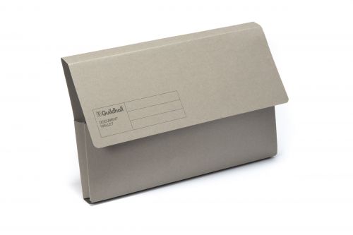 Exacompta Guildhall Document Wallet Foolscap Assorted (Pack of 50) GDW1-AST