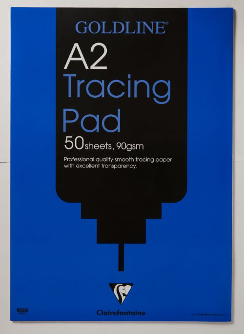 Goldline A2 Professional Tracing Pad 90gsm 50 Sheets - GPT1A2Z
