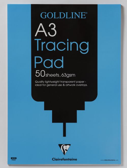 Goldline Popular Tracing Pad 63gsm Acid-free Paper 50 Sheets A3 Ref GPT2A3Z [Pack 5] 122427 Buy online at Office 5Star or contact us Tel 01594 810081 for assistance