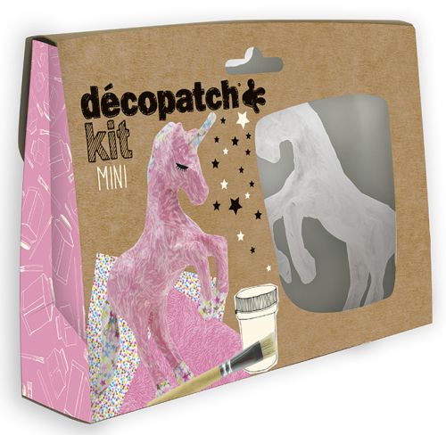 Decopatch Mini Kit Unicorn (Pack of 5) KIT009O