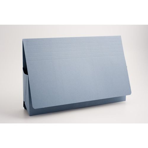 Exacompta Guildhall Probate Document Wallet 315gsm Blue (Pack of 25) PRW2-BLUE