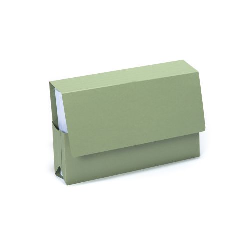 GH14733 Exacompta Guildhall Probate Document Wallet 315gsm Green (Pack of 25) PRW2-GRN