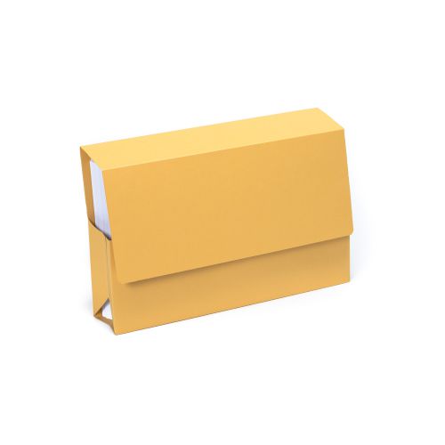 Exacompta Guildhall Probate Document Wallet 315gsm Yellow (Pack of 25) PRW2-YLW