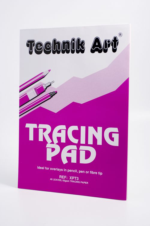 Technik Art A3 Tracing Pad 63gsm 40 Sheets - XPT3Z