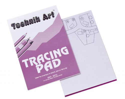 Technik Art A4 Tracing Pad 63gsm 50 Sheets XPT4Z Clairefontaine