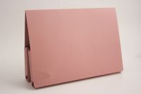 Guildhall Legal Wallet Double Pocket Manilla 315gsm 2x35mm Foolscap Pink Ref 214-PNKZ [Pack 25]