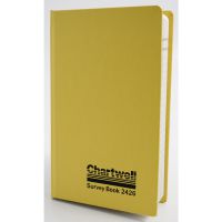 Chartwell Survey Book Level Collimation Weather Resistant Side Opening 80 Leaf 192x120mm Ref 2426Z