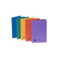 Europa Square Cut Folder 300 micron Foolscap Assorted (Pack of 50) 4820
