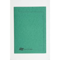 Europa Square Cut Folder 300 micron Foolscap Green (Pack of 50) 4823