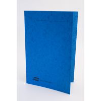 Europa Square Cut Folder 300 micron Foolscap Blue (Pack of 50) 4825