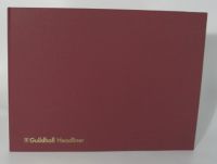 Guildhall Headliner Account Book Casebound 298x406mm 32 Cash Column 80 Pages Red 68/32Z