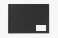 Goldline A3 Display Book 24 Pocket Landscape Black - GDB24/LZ